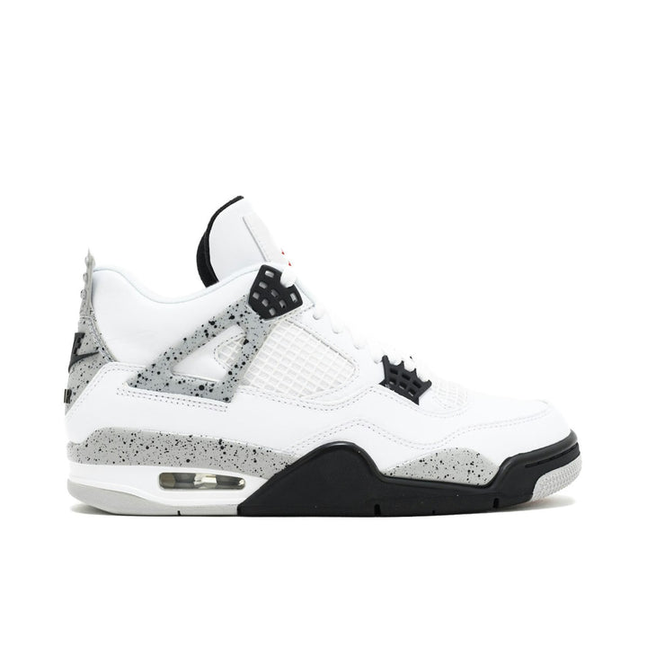 Elite Retro 4 Sneakers – White Cement Edition