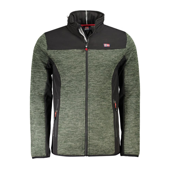 Norway 1963 Green Polyester Men Jacket - Kick Luxe