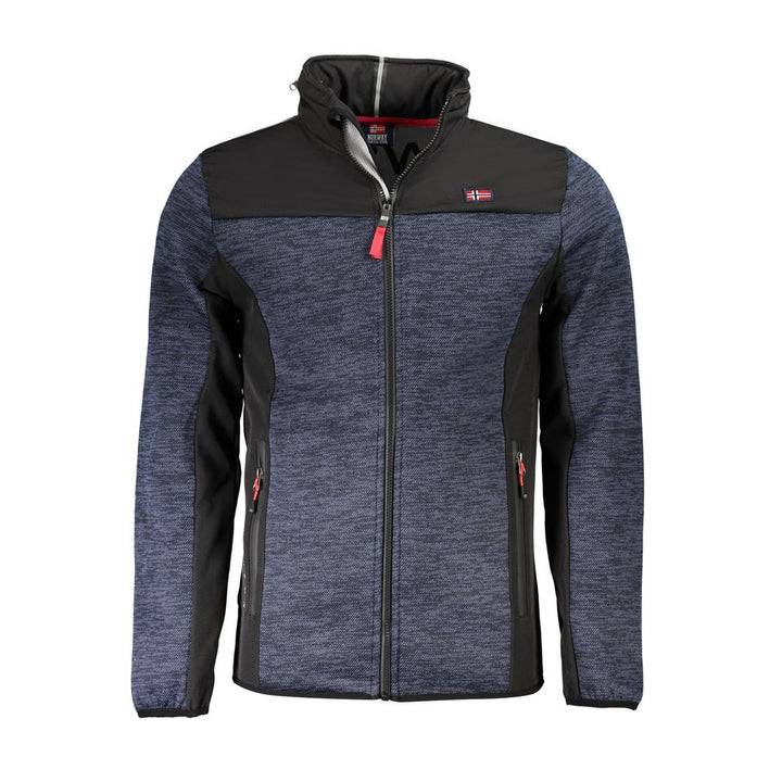 Norway 1963 Blue Polyester Men Jacket - Kick Luxe