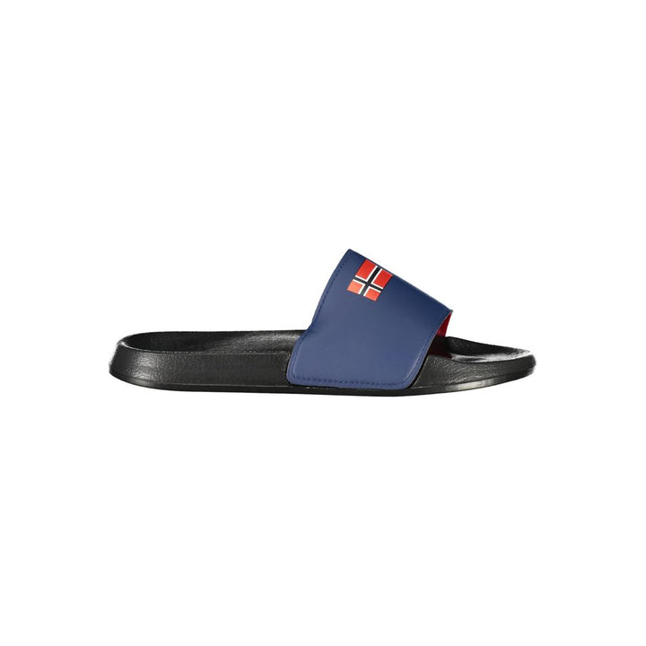 Norway 1963 Black Plastic Mens Sandal - Kick Luxe
