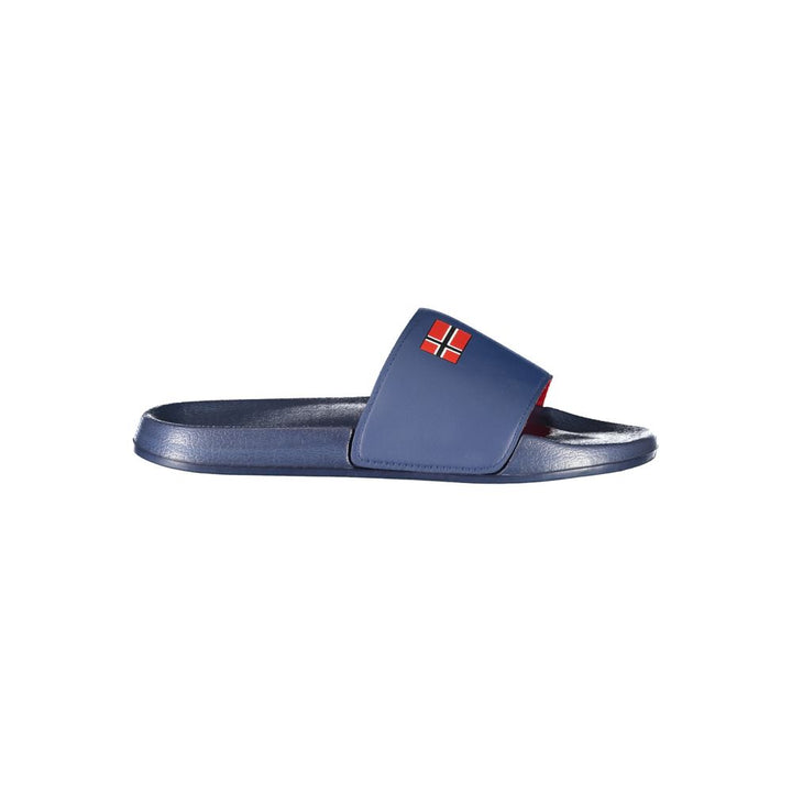 Norway 1963 Blue Plastic Men Sandal - Kick Luxe