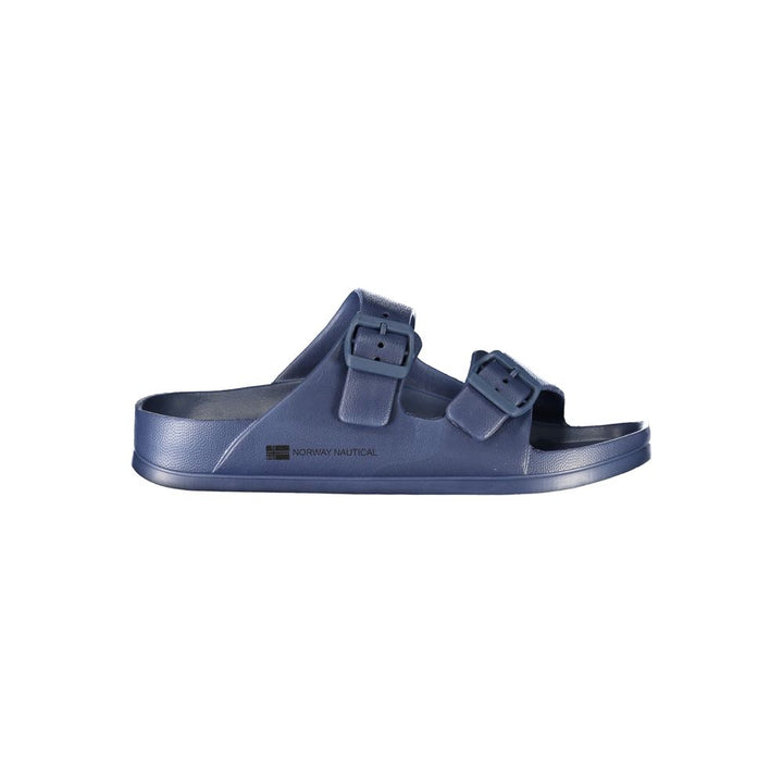 Norway 1963 Blue Plastic Men Sandal - Kick Luxe