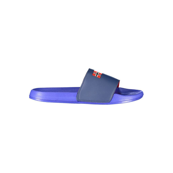 Norway 1963 Blue Plastic Men Sandal - Kick Luxe