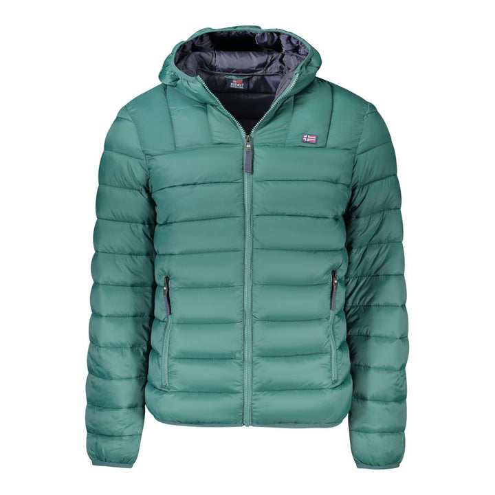 Norway 1963 Green Polyamide Men Jacket - Kick Luxe