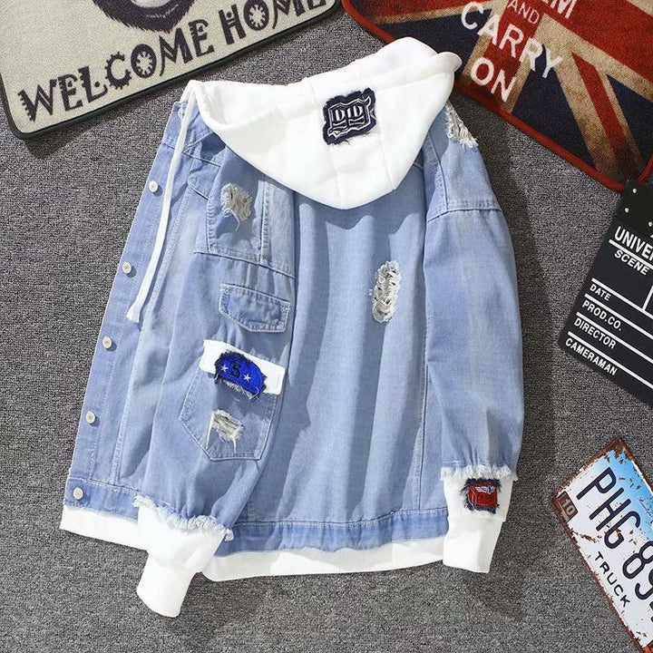 Men's Workwear Denim Jacket – Rugged Utility Meets Street-Ready Style