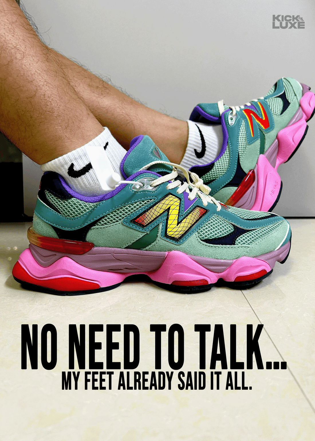 Warped Multi-Color 9060 – Only a Few Pairs Left | 15% OFF Today